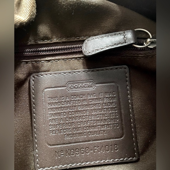 COACH | “Chelsea” Vintage Camel Leather Shoulder Bag (F14018) - Picture 4 of 4